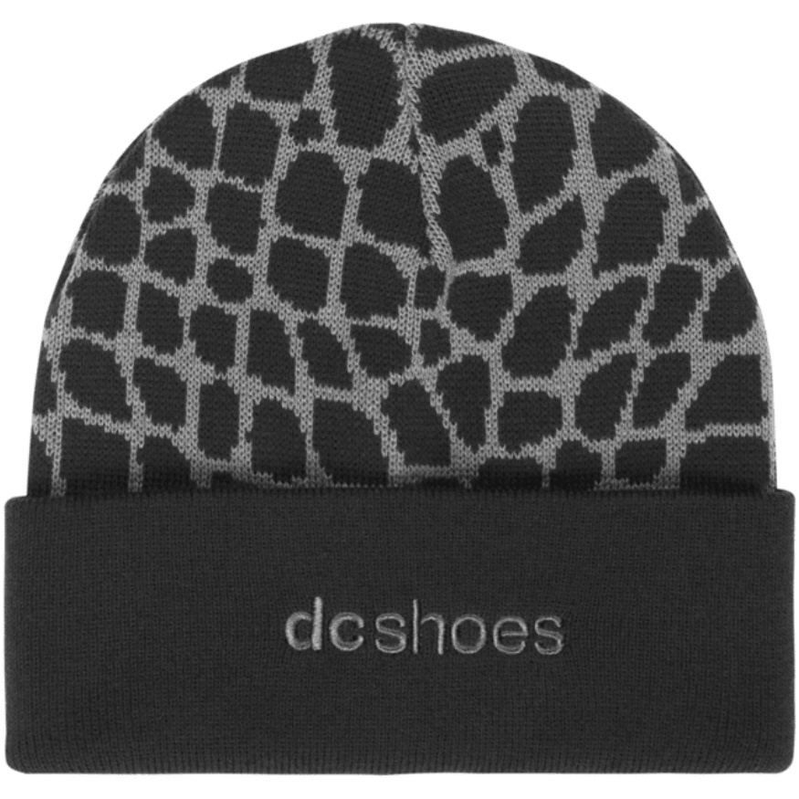 2026 DC Shoes Mens Snake Bite Beanie EDYHA03211 - Black